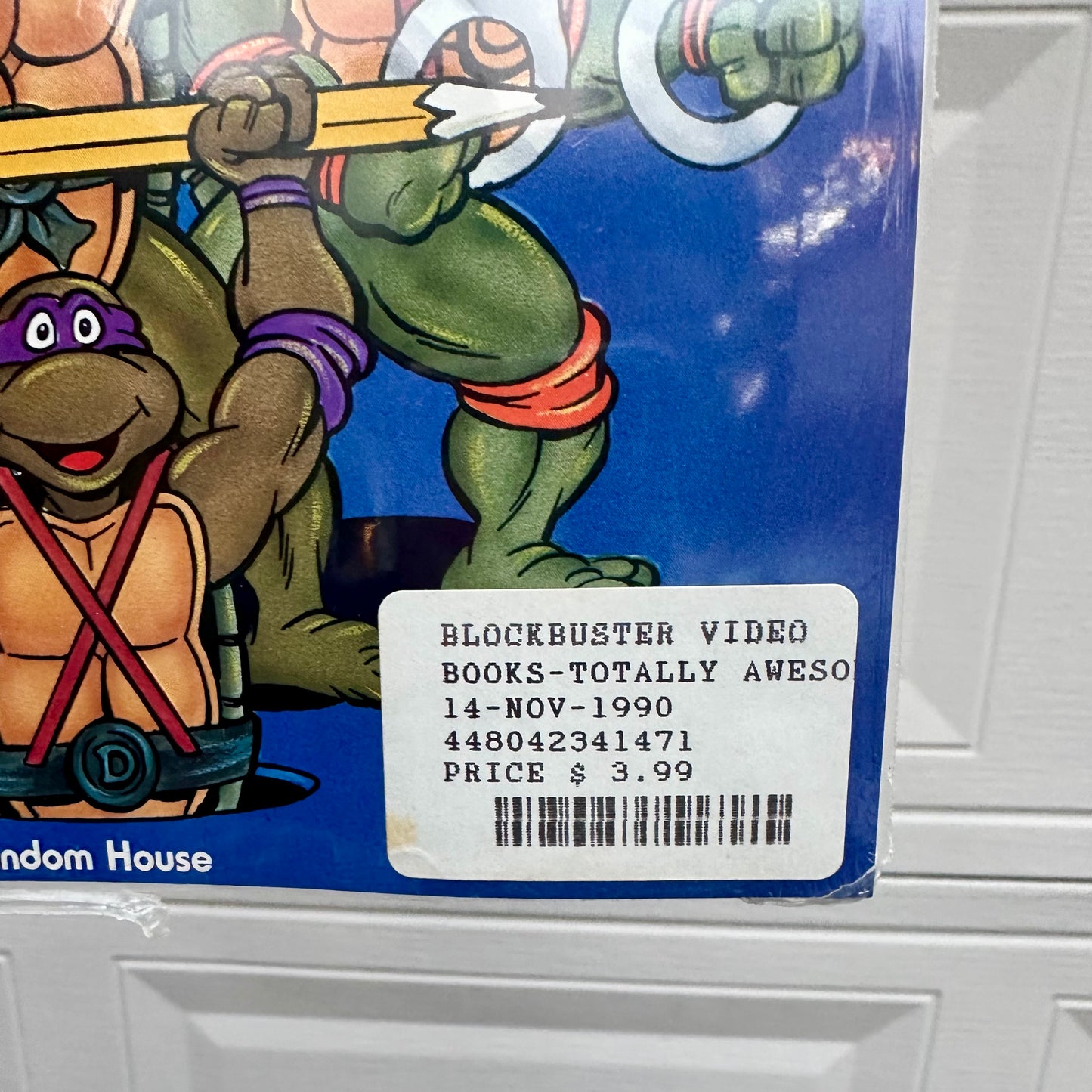90’s TMNT Totally Awesome Activity Book