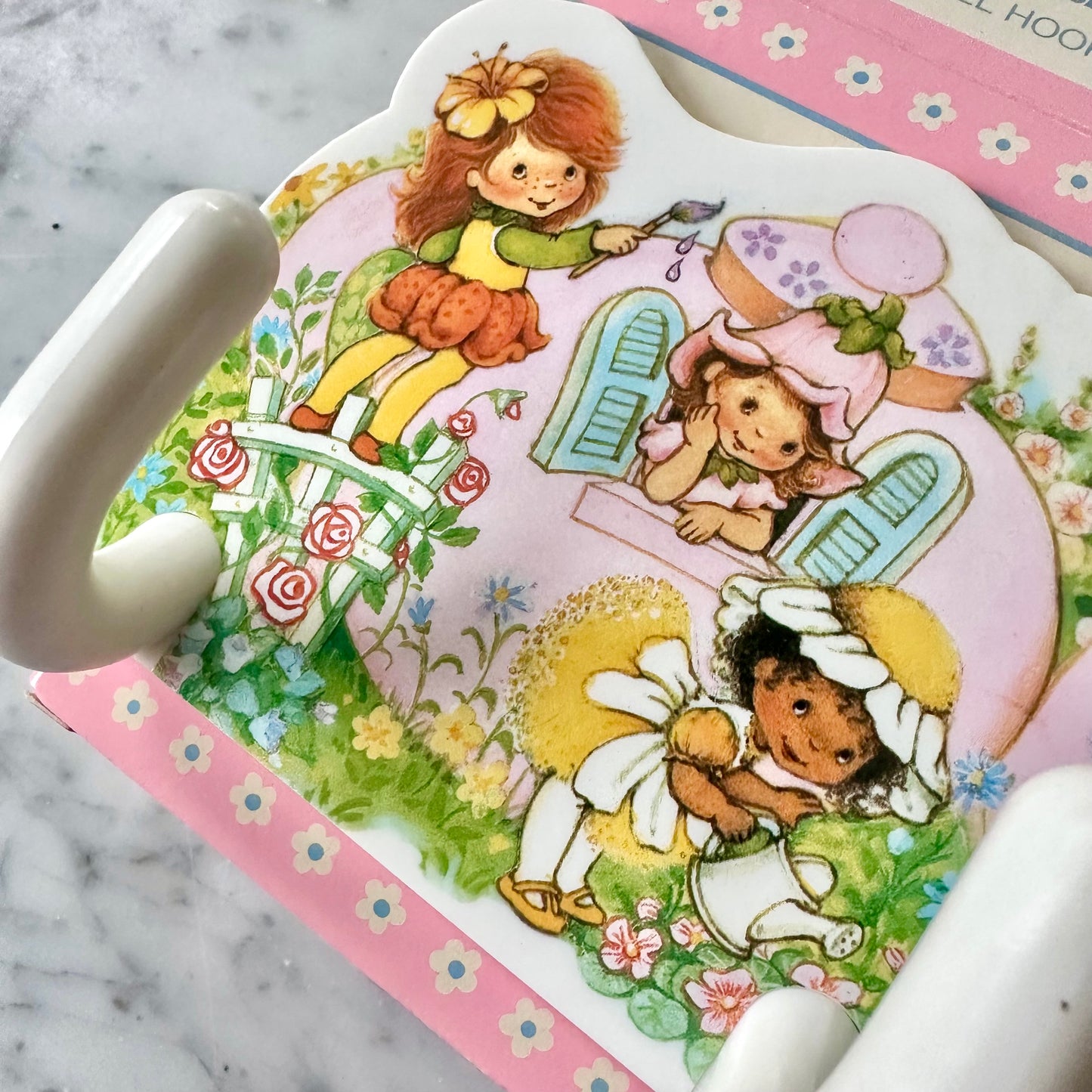 1984 Avon Little Blossom and Friend Wall Hook