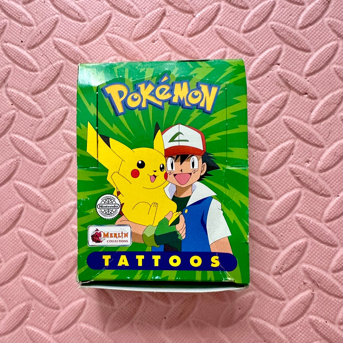 90’s Merlin Pokémon Tattoo Display Box
