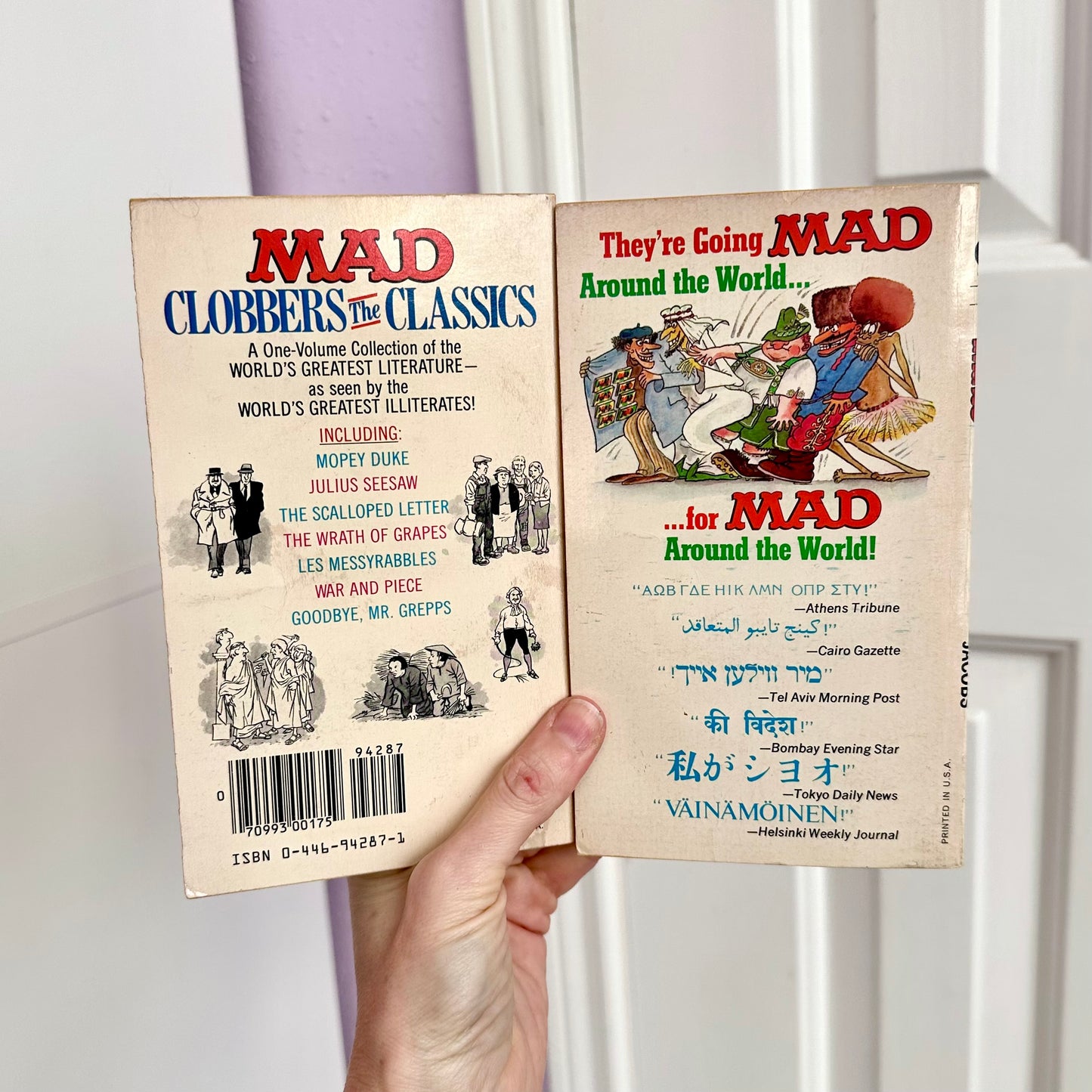 Mad Paperback Book Set of 2