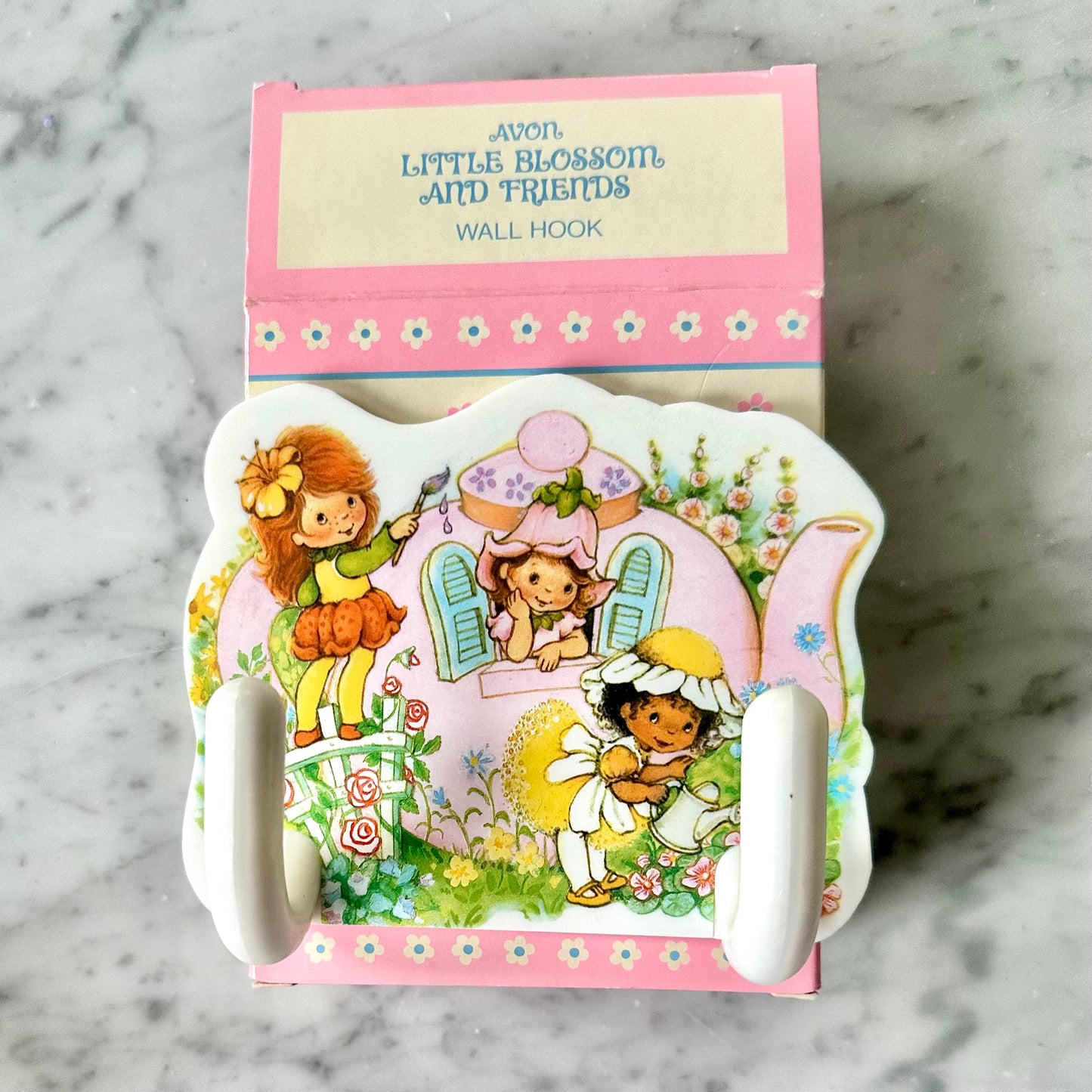 1984 Avon Little Blossom and Friend Wall Hook