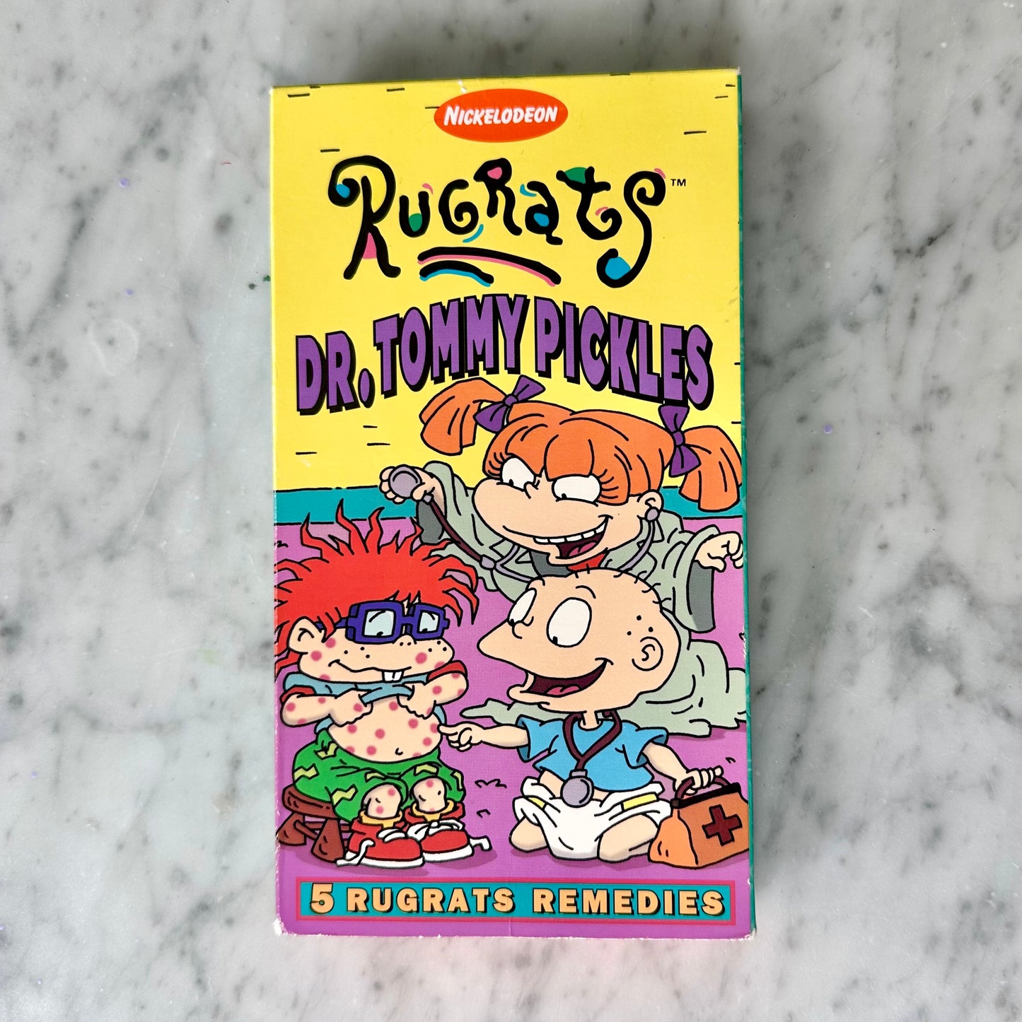 1998 Nickelodeon Rugrats “Dr. Tommy Pickles” VHS