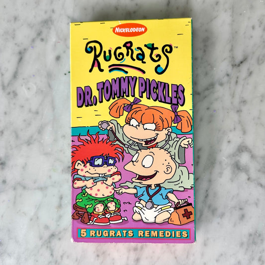 1998 Nickelodeon Rugrats “Dr. Tommy Pickles” VHS