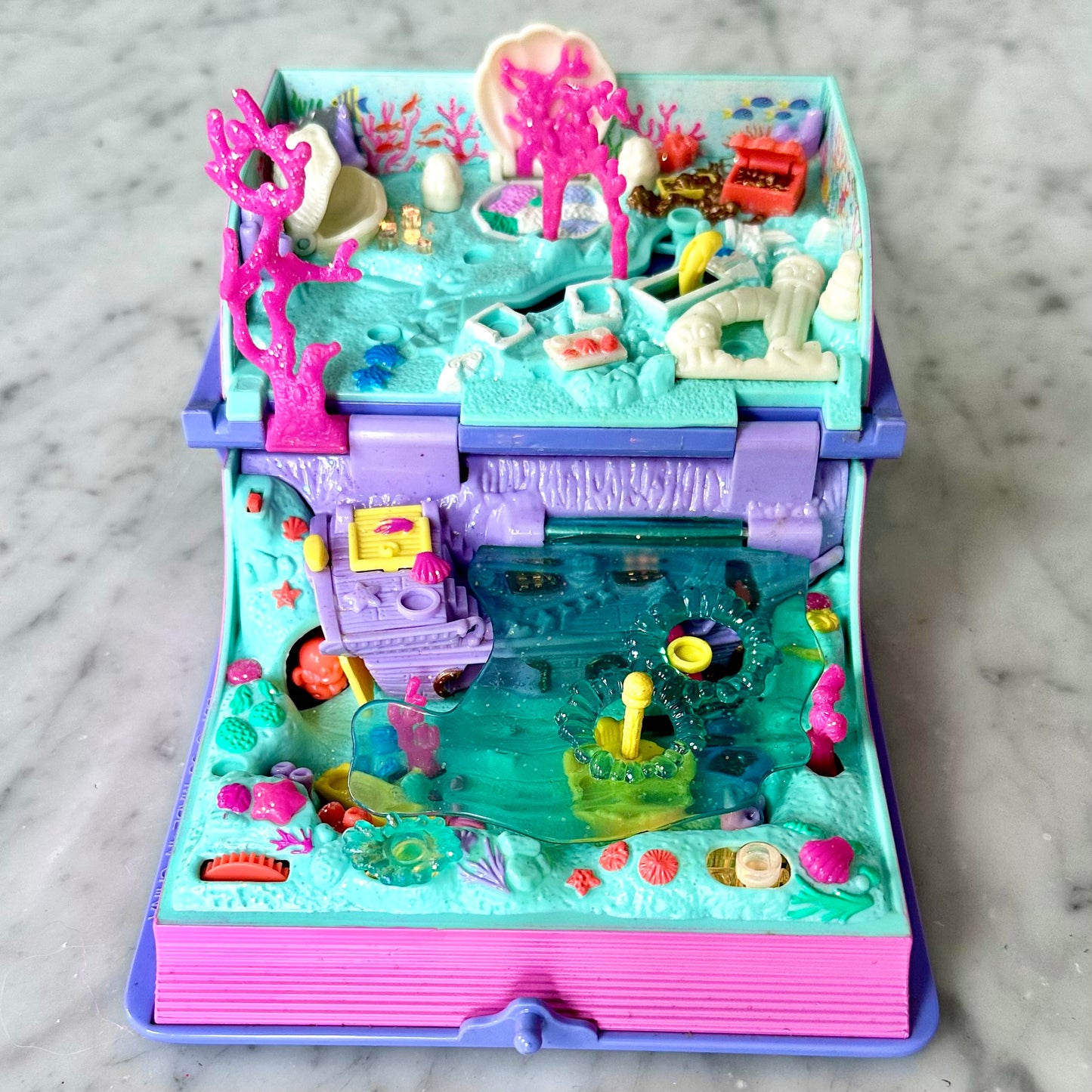 1995 Polly Pocket Sparkling Mermaid Adventure