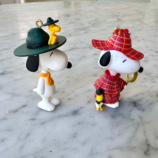 2001 Hallmark Snoopy Ornaments