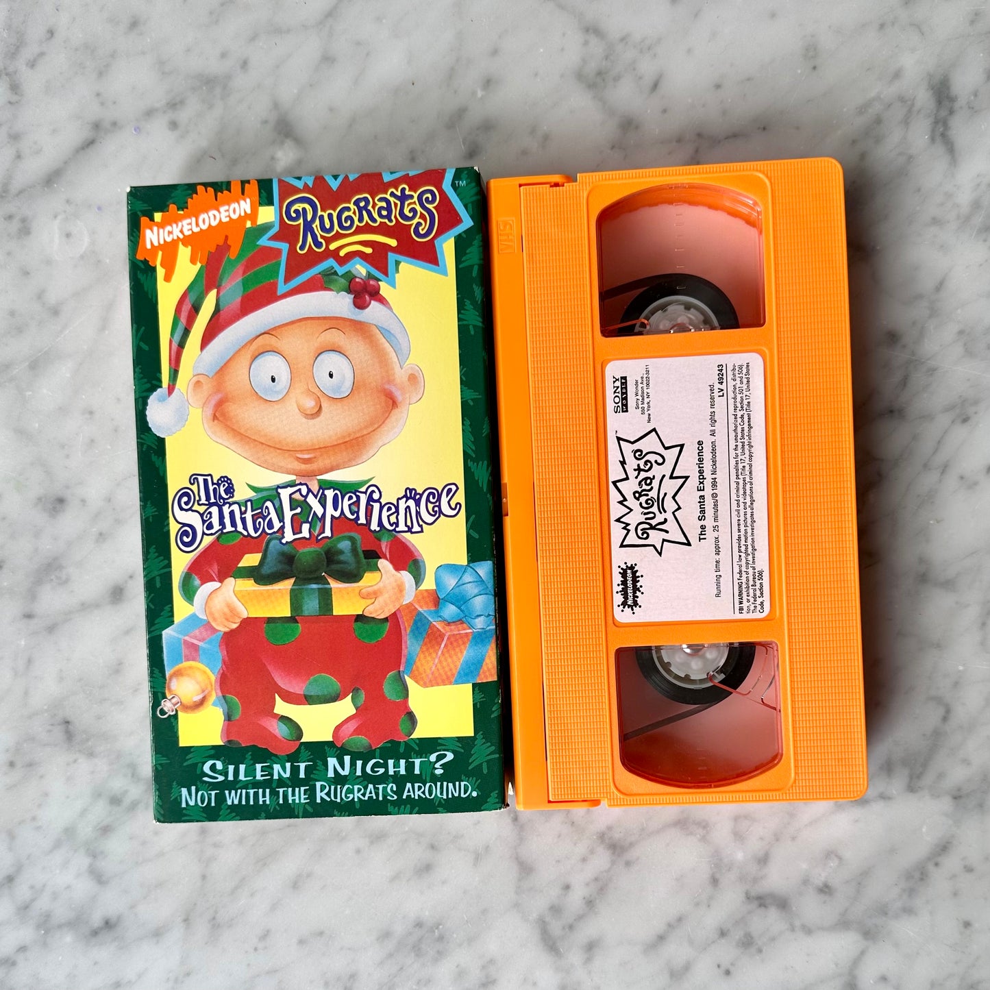 1994 Nickelodeon Rugrats “The Santa Express” VHS