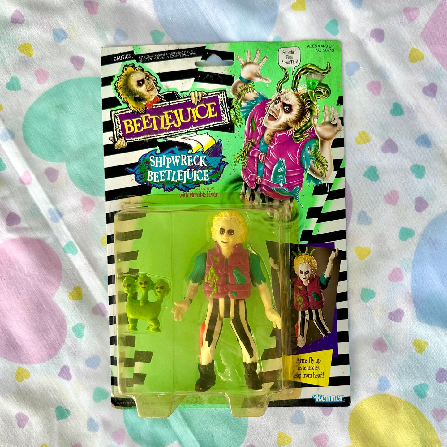 1989 Kenner Shipwreck Beetlejuice Action Figure