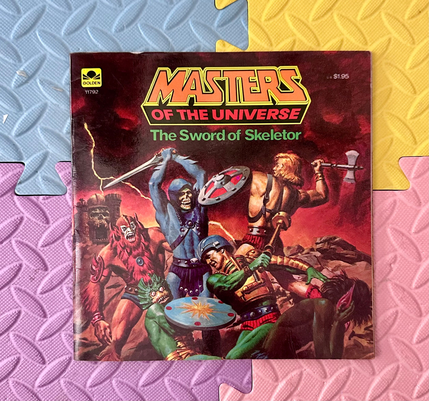 1983 Masters of the Universe-The Sword of Skeletor Book