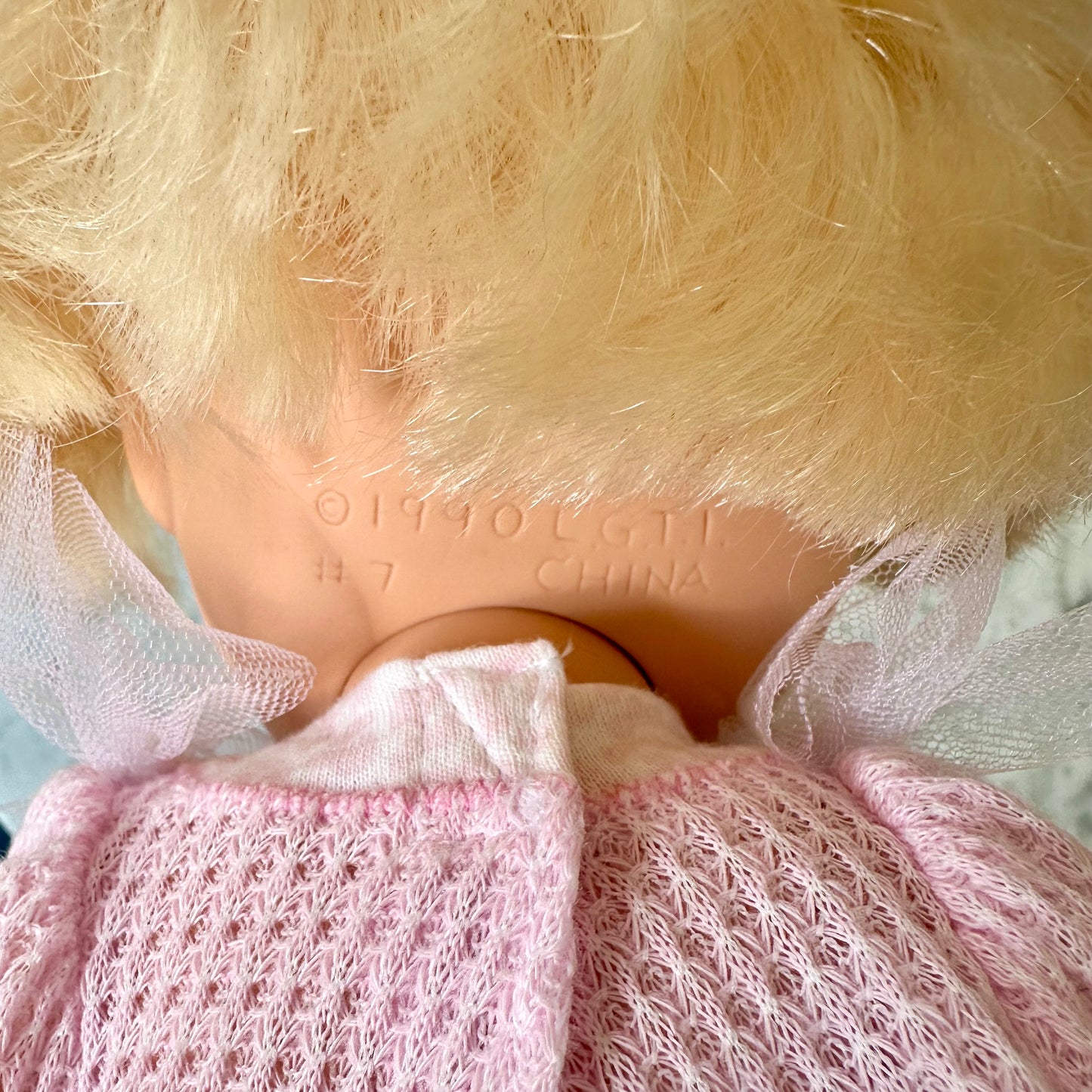 1990 Galoob Baby Face “So Innocent Cynthia” Doll