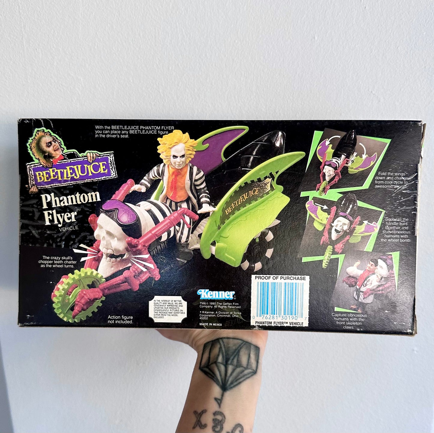 1989 Beetlejuice Phantom Flyer New In Box