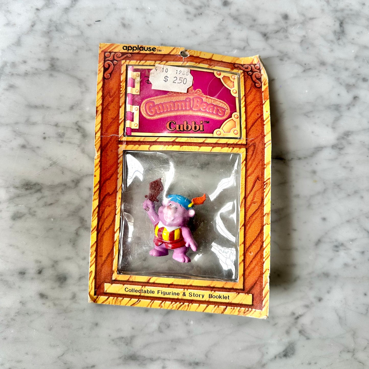 1985 Applause Disney Gummi Bears “Cubbi” figure-never opened