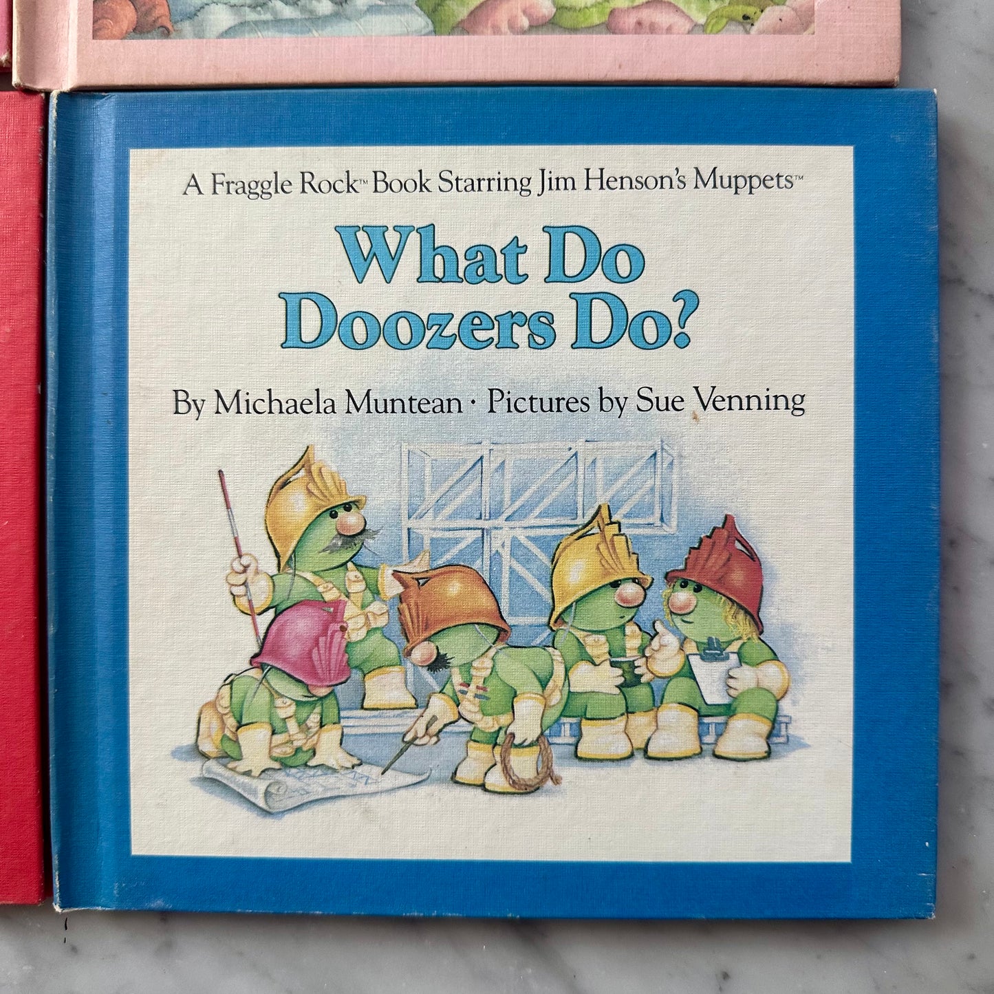 Vintage Fraggle Rock Book Lot