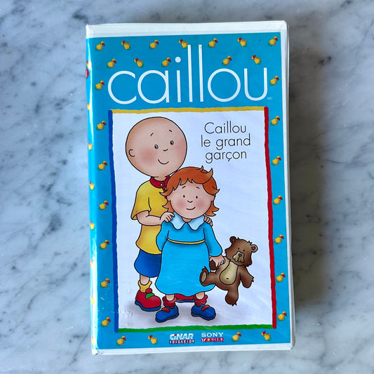 1998 Caillou “Caillou Le Grand Garçon” French VHS