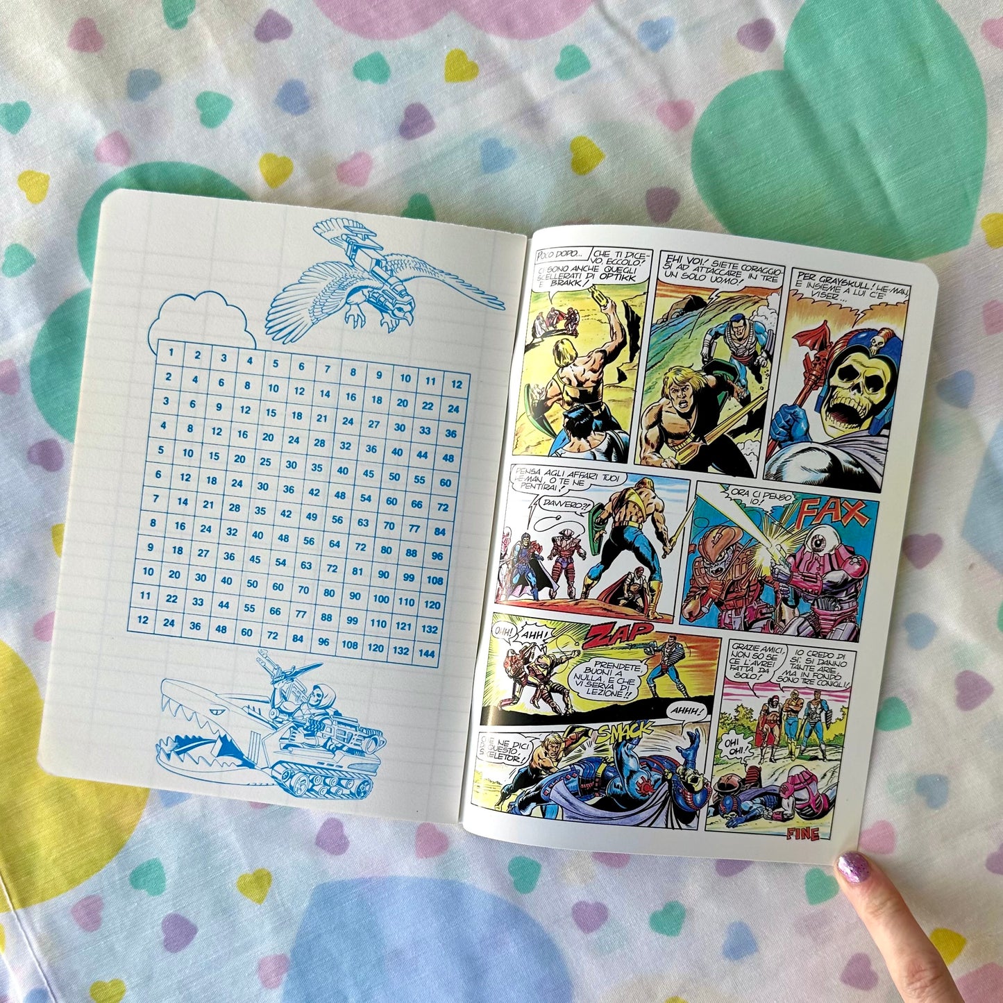 80’s He Man Masters of the Universe Notebook
