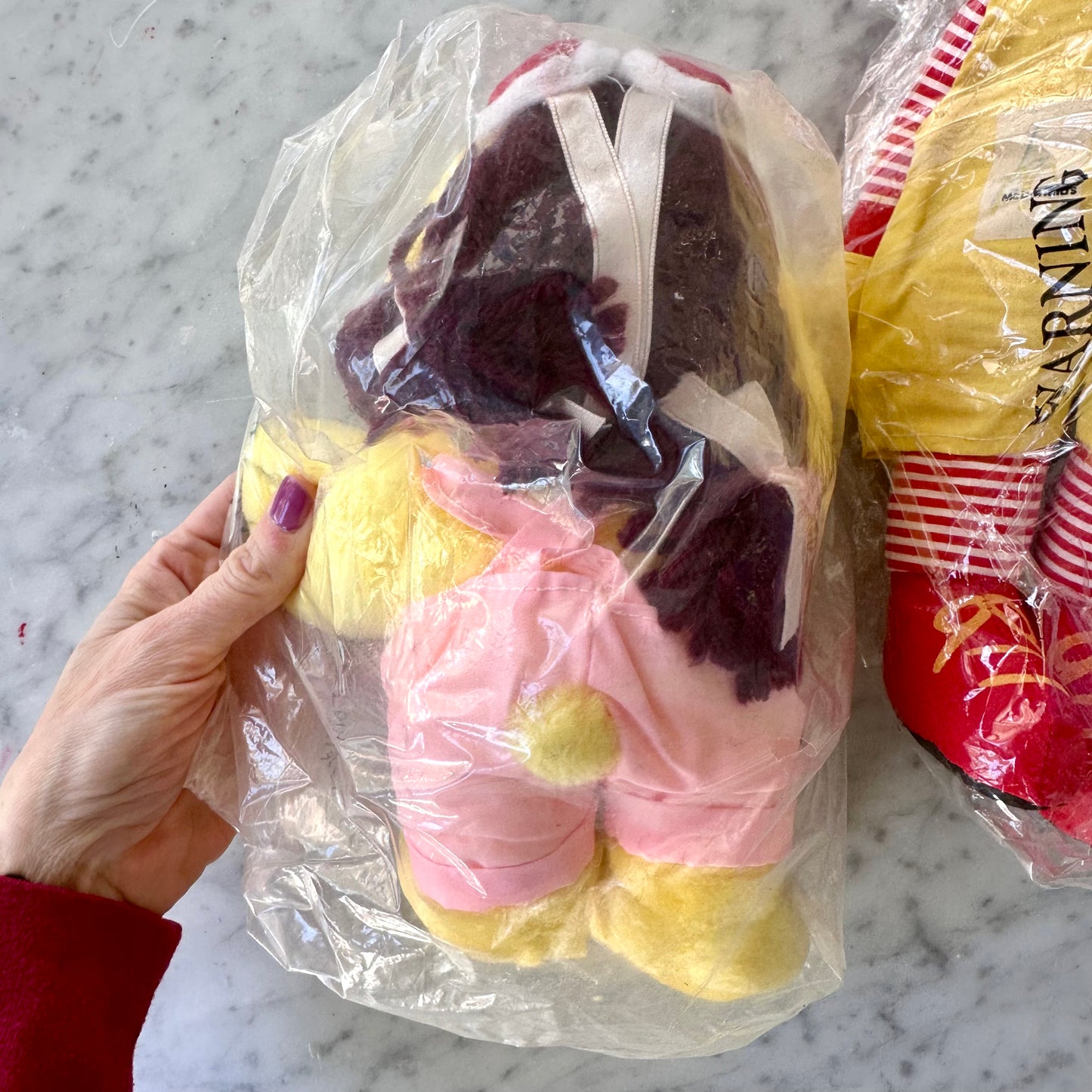 1984 Birdie, Ronald, & Grimace Plush Set