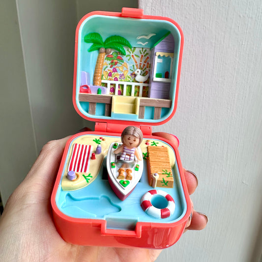 1991 Polly Pocket Lulu and Her Speedboat