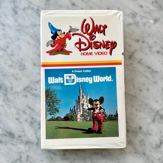 1981 A Dream Called Walt Disney VHS