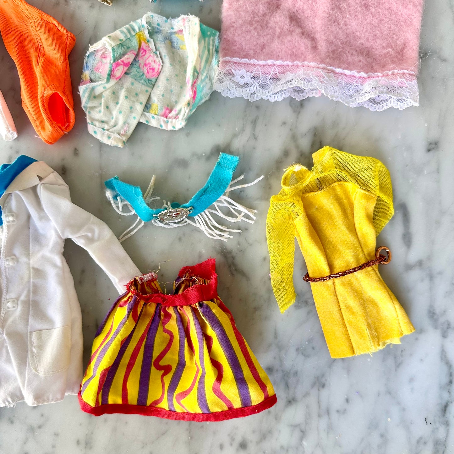 Vintage Barbie Clothes Lot