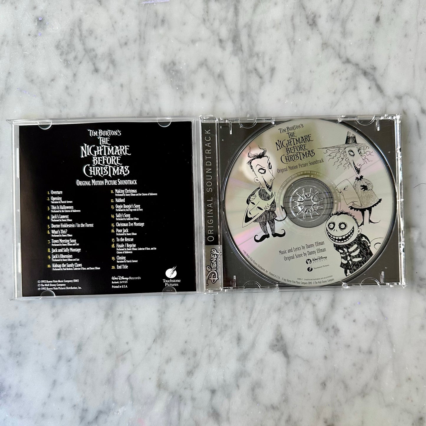 The Nightmare Before Christmas Soundtrack CD