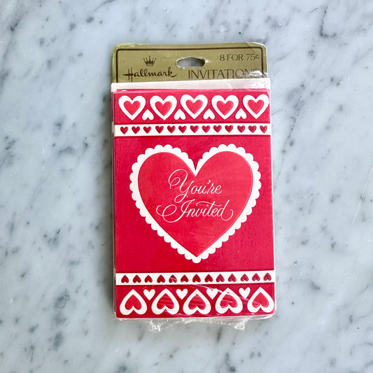 1970’s Hallmark Invitations Set of 4