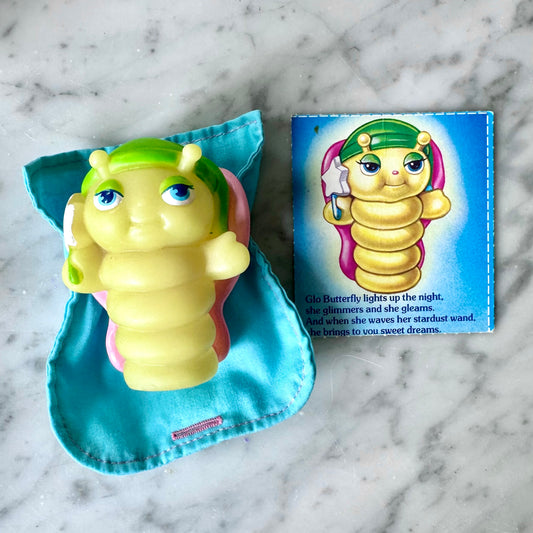 1985 Glo Butterfly with Sleeping Bag and Card