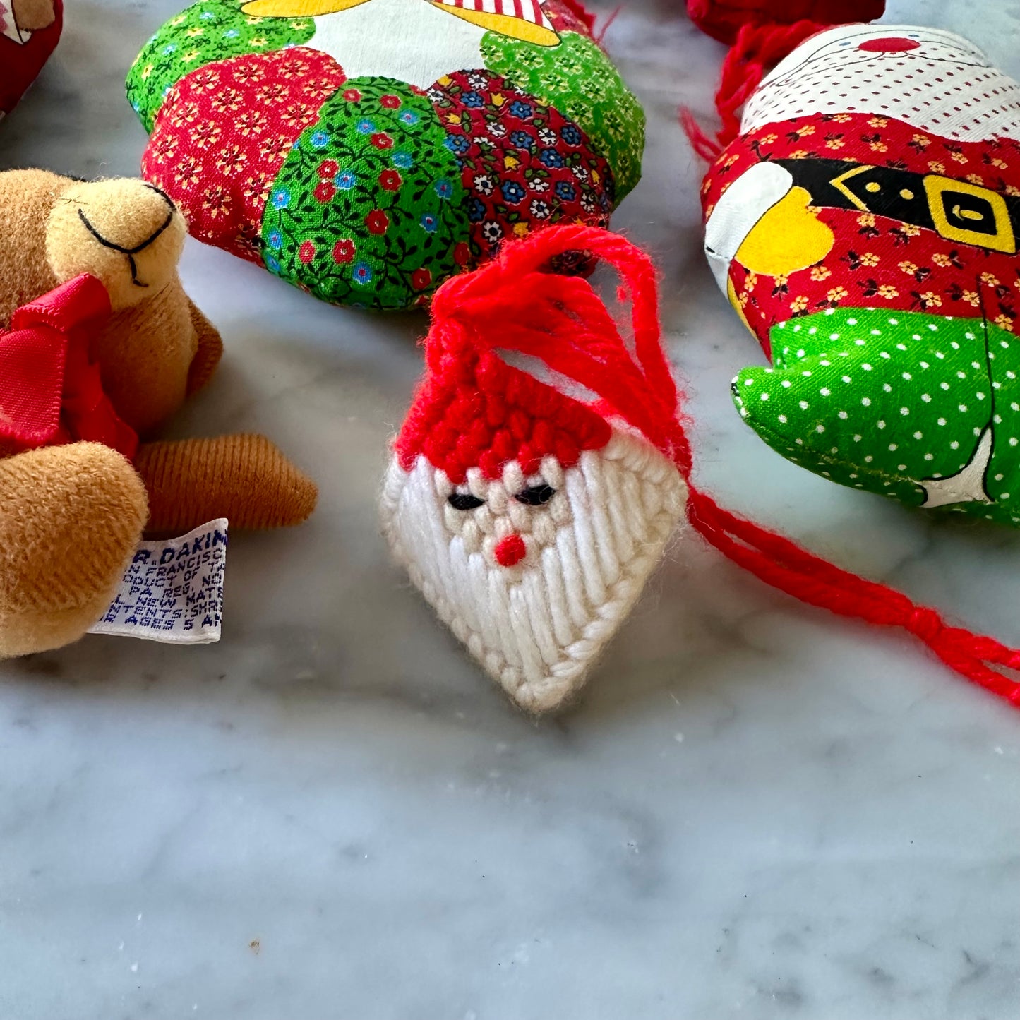 1980’s Handmade Christmas Ornaments