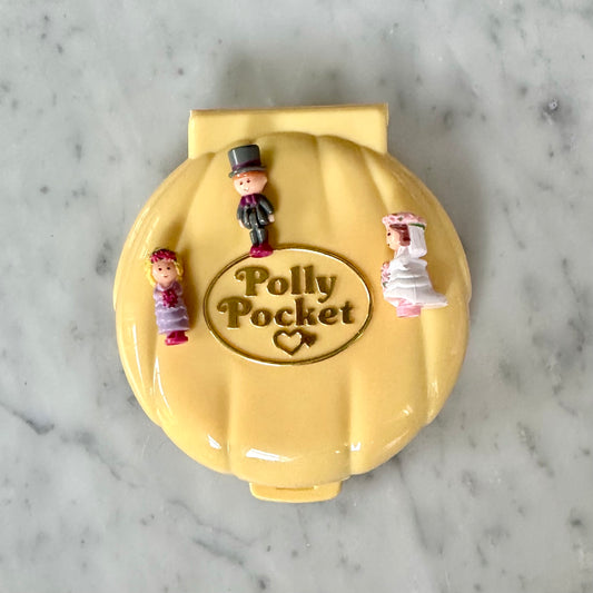 1989 Polly Pocket Nancy’s Wedding Day Yellow Variation