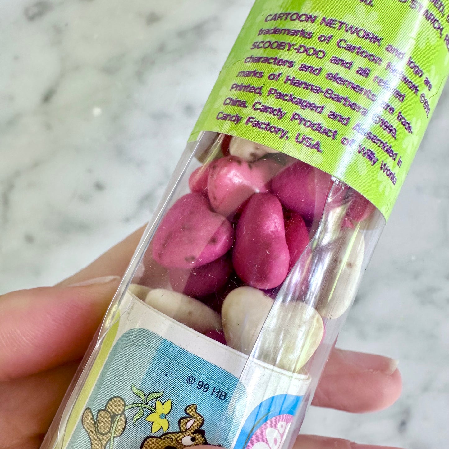 Vintage Scooby Doo Candy Tube