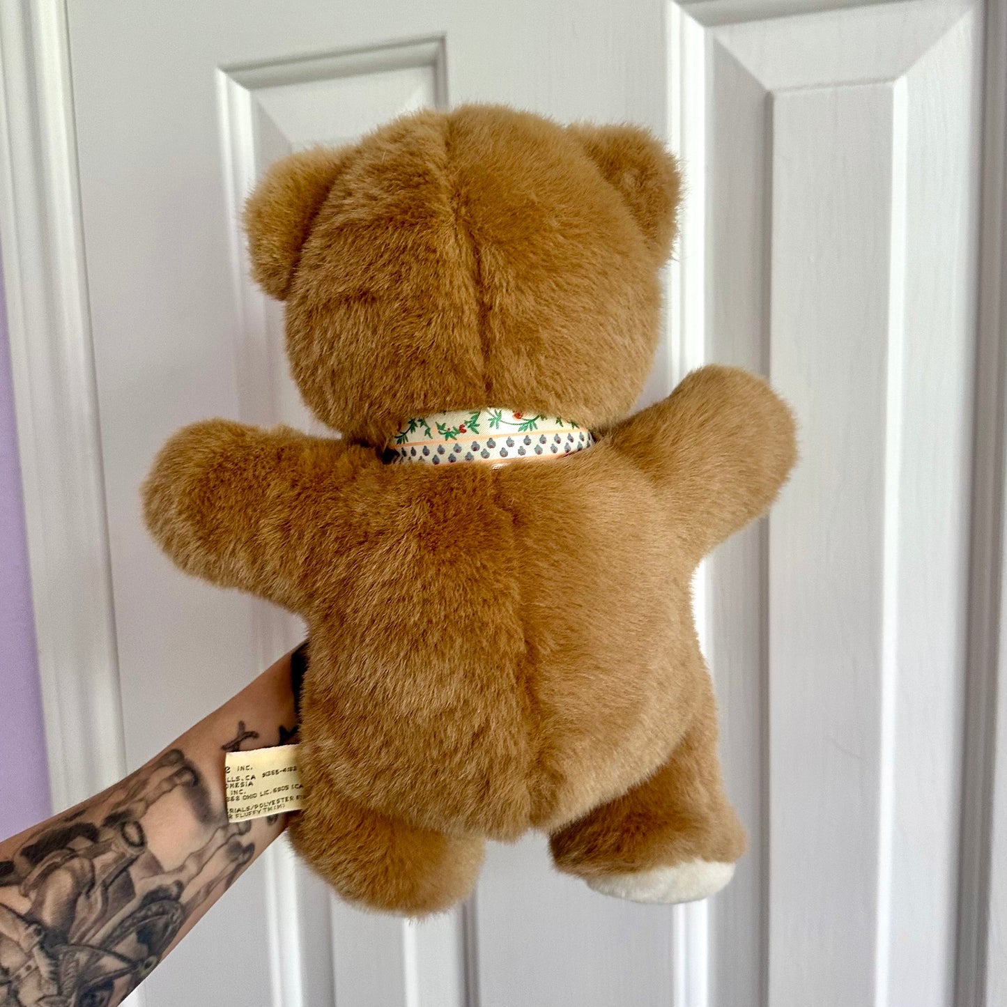 90’s Applause Brown Plush Teddy