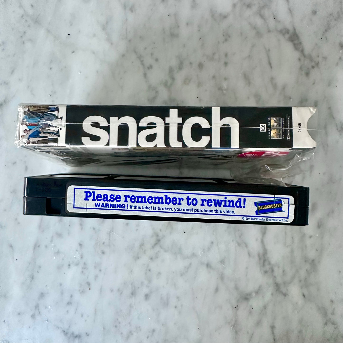 Snatch Blockbuster VHS