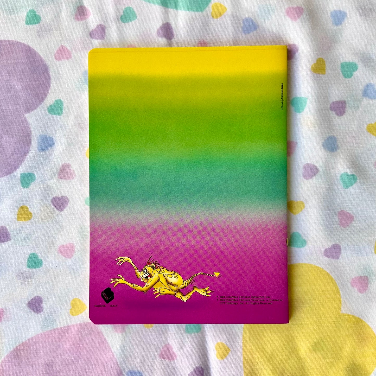 1989 The Real Ghostbusters Notebook