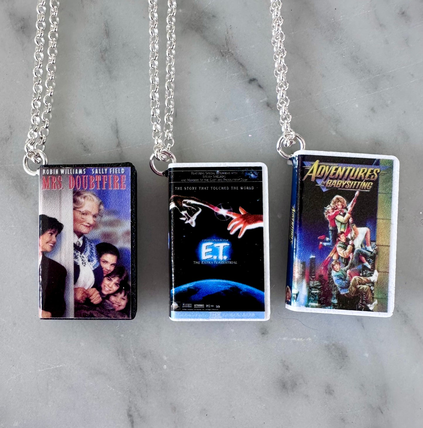 Miniature Vintage VHS Necklace