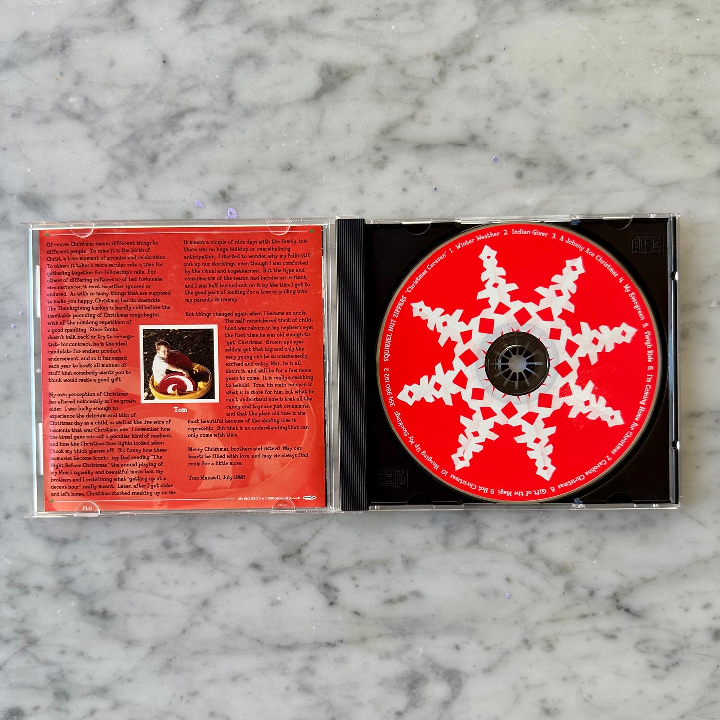 1998 Squirrel Nut Zippers “Christmas Caravan” CD