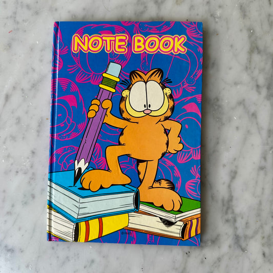 Vintage Garfield Note Book
