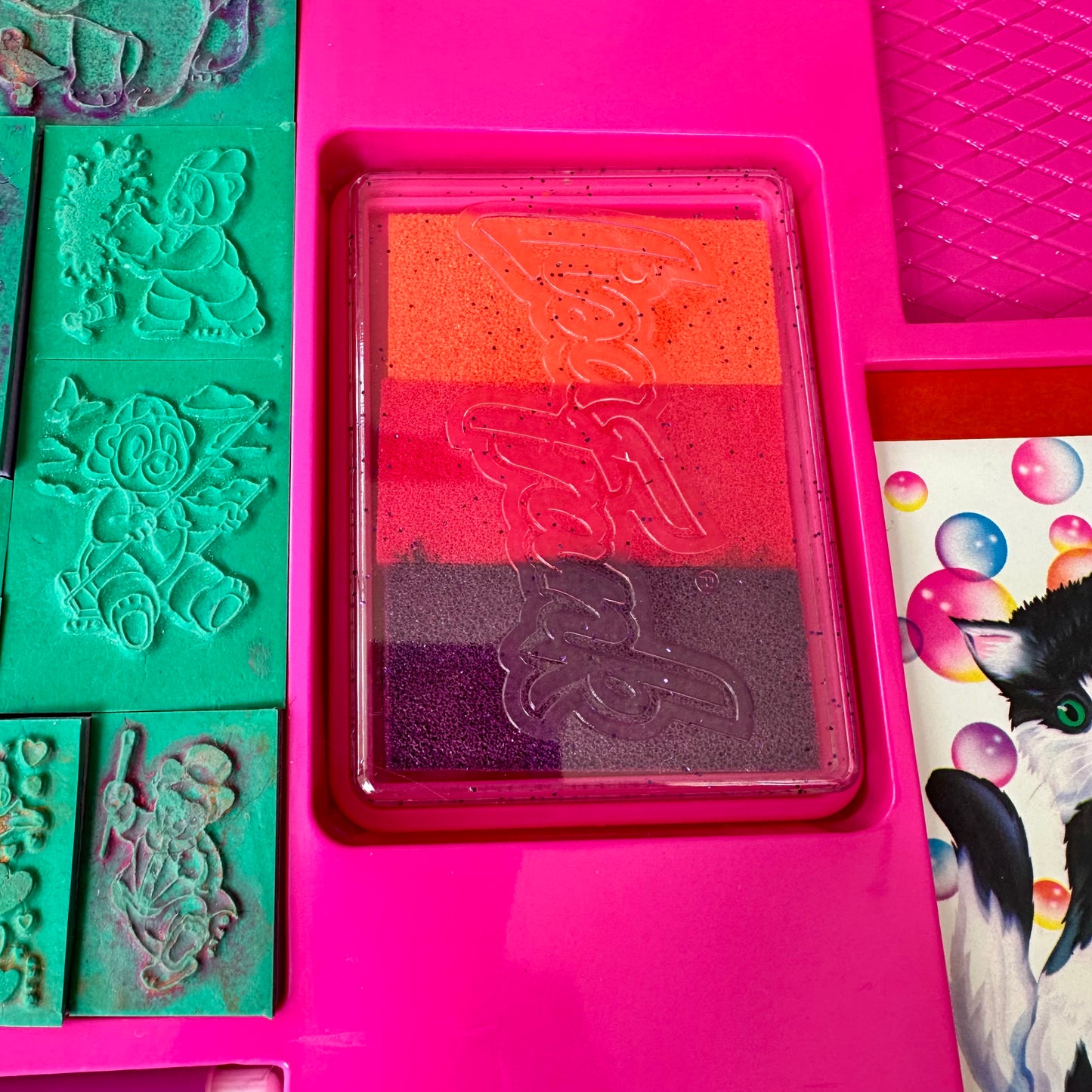 90’s Lisa Frank Stamp Studio Kit