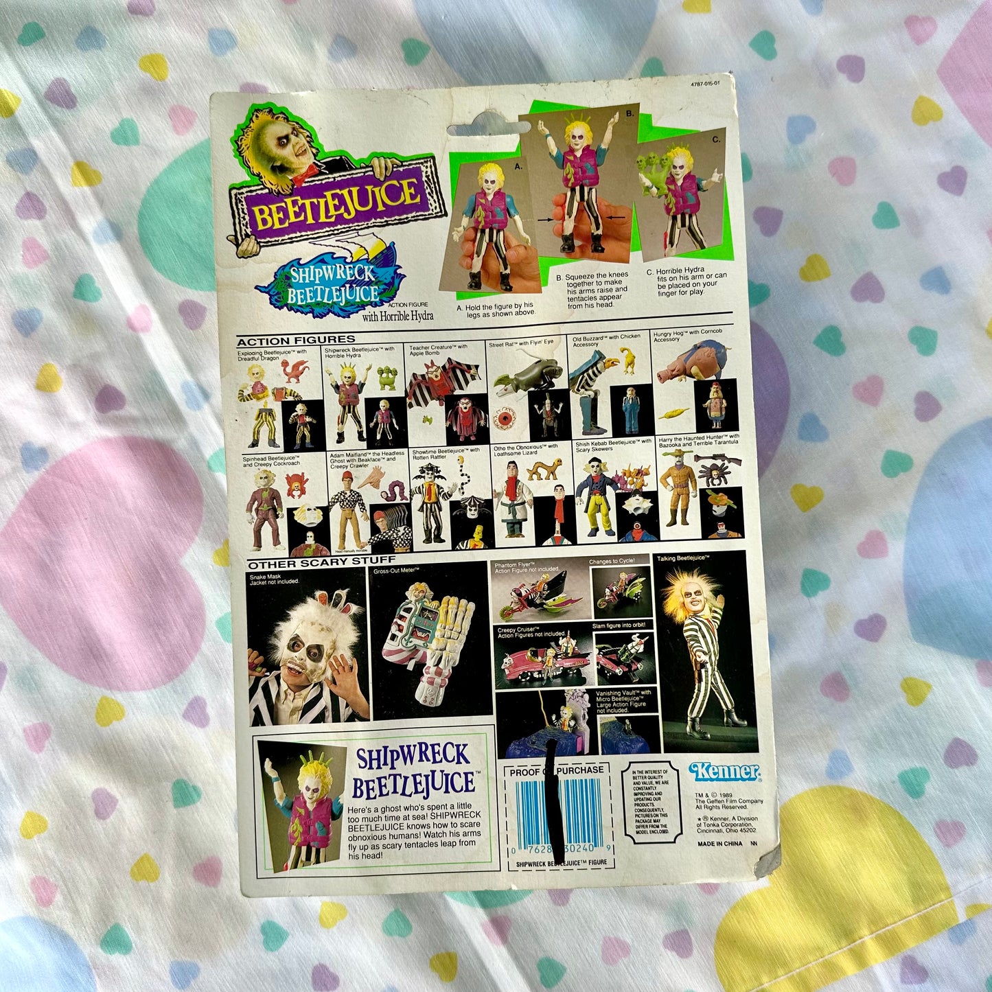 1989 Kenner Shipwreck Beetlejuice Action Figure