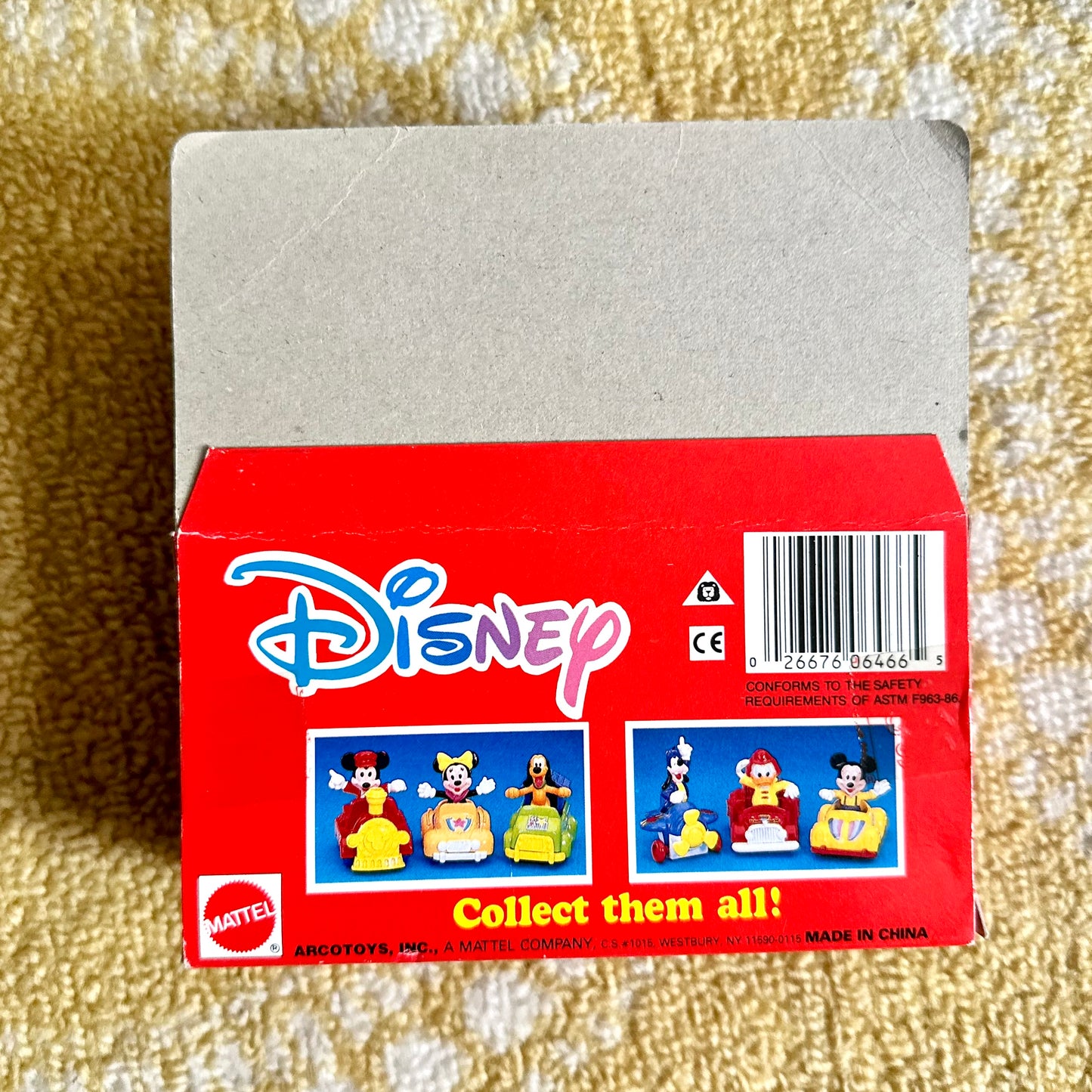 Vintage Disney Minnie Collectible Die Cast Toy