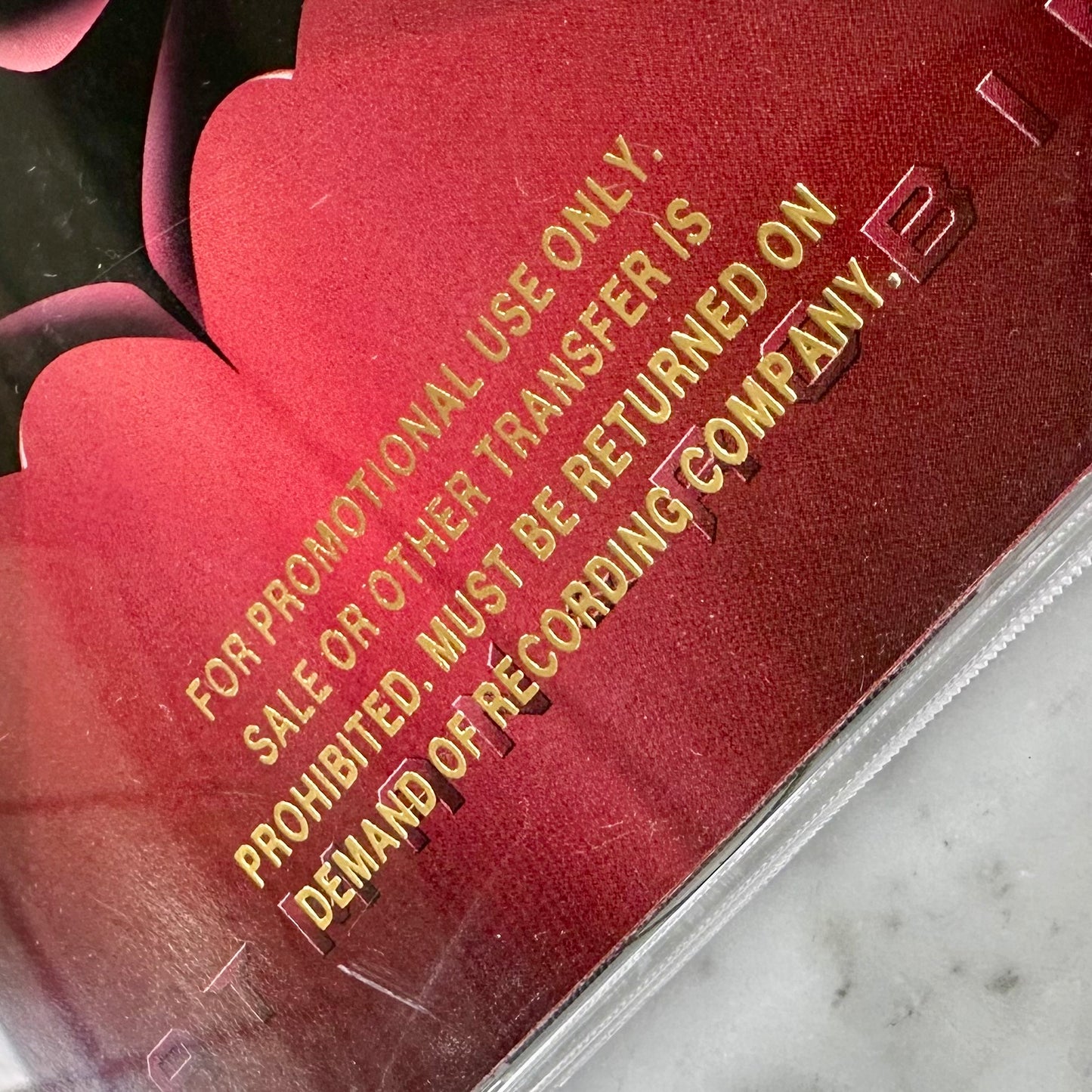 1997 Batman and Robin Promo CD