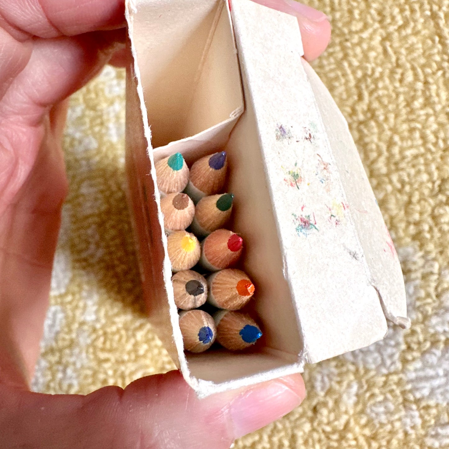 1979 Garfield Set of 10 Colored Pencils