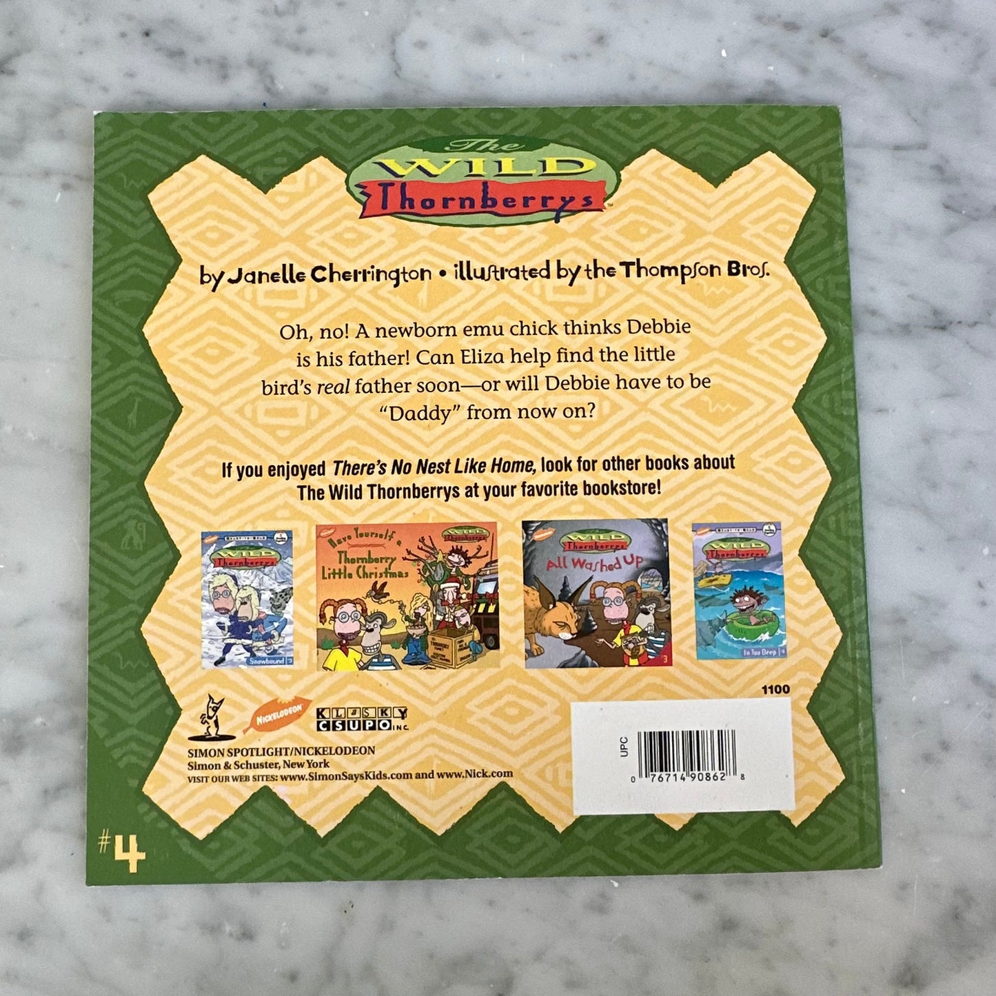 2000 The Wild Thornberrys “There’s No Place Like Home” Book