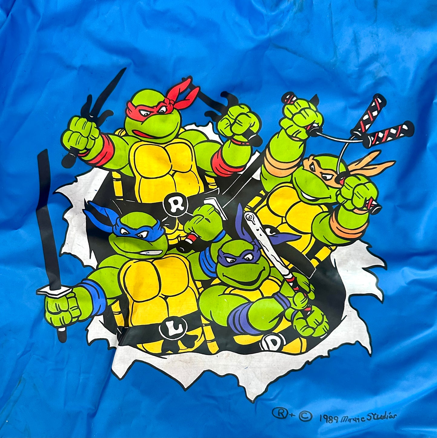 1989 TMNT Raincoat
