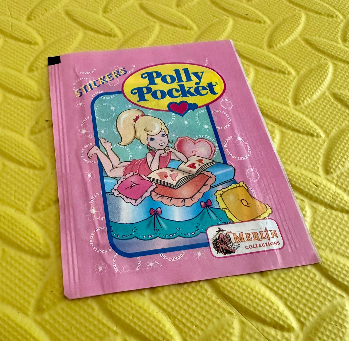 1995 Polly Pocket Merlin Sticker Pack