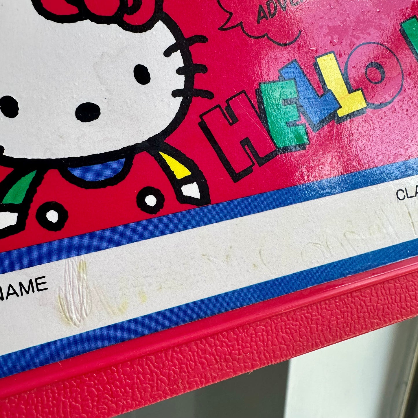 1990 Sanrio Hello Kitty Pencil Box