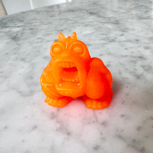 1984 The Real Ghostbusters Mini Shooter Ecto 1 Orange Ghost