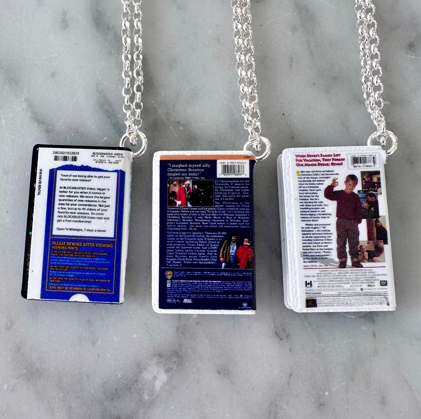 Miniature Vintage VHS Necklace