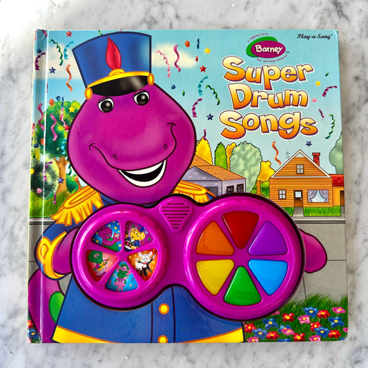 Vintage Barney Super Drum Songs Book
