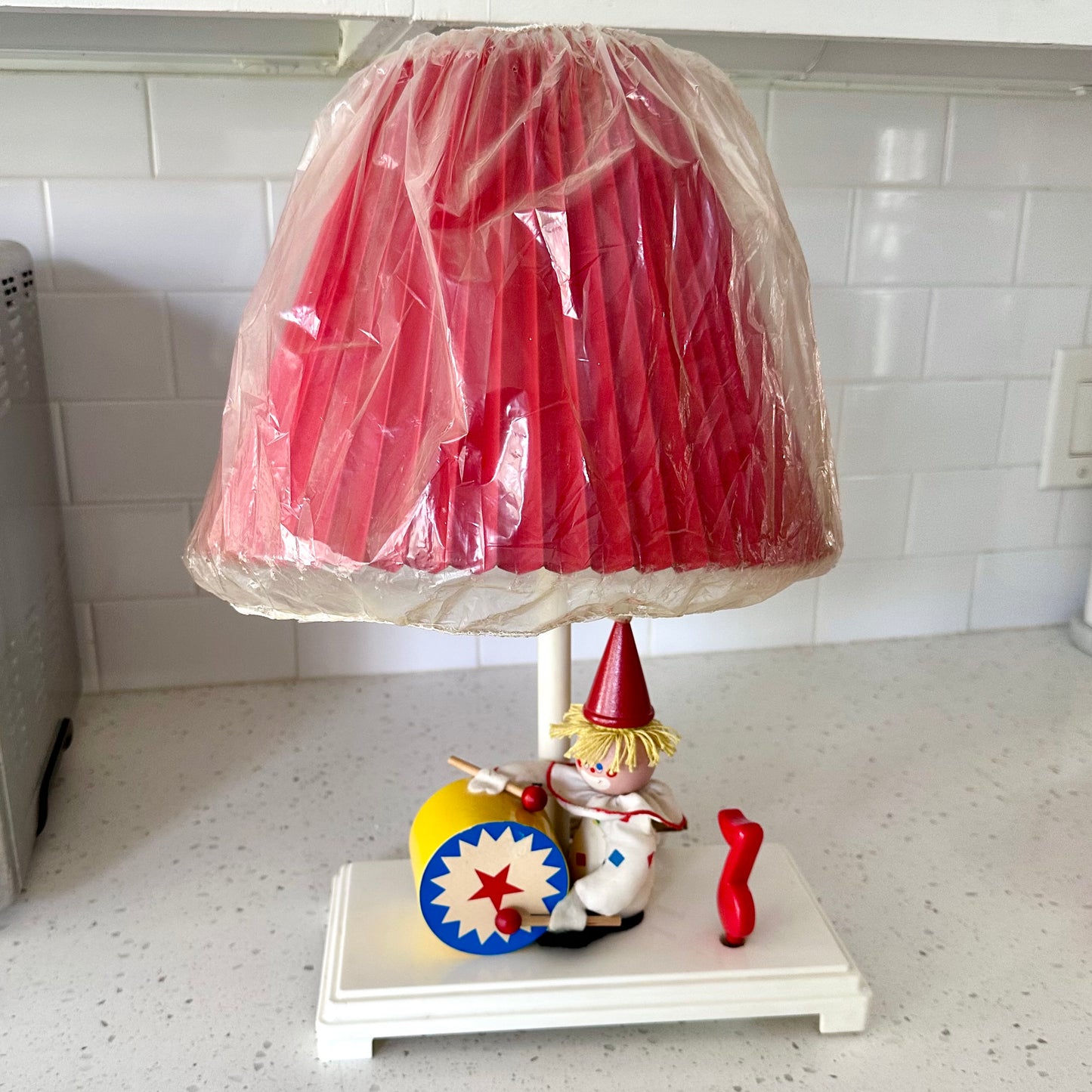 80’s Musical Clown Lamp
