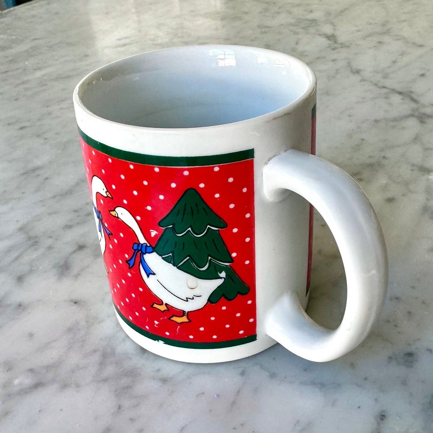 80’s Christmas Country Goose Mug