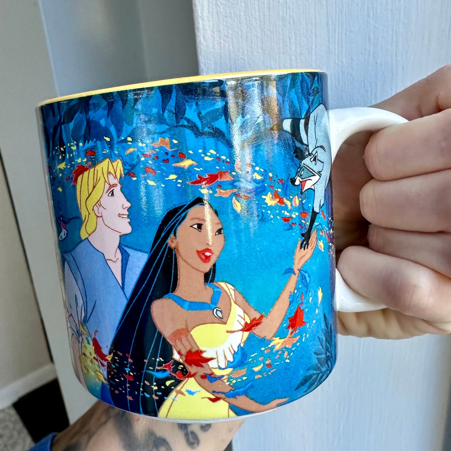 90’s Disney Store Pocahontas Mug
