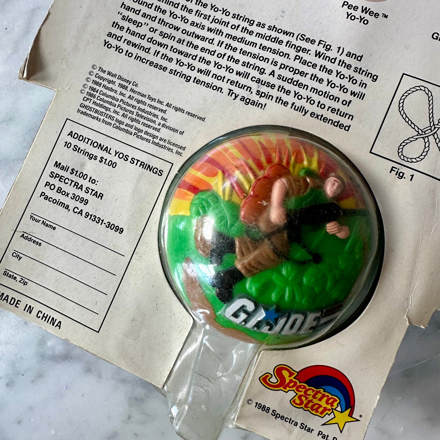 1988 G.I. Joe Yo-yo